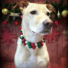 Load image into Gallery viewer, Christmas with Ivory Pearl Double Strand Bead Collar
