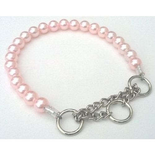 Chunky Pink Pearl Collar