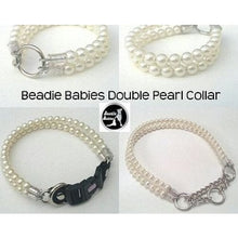 Load image into Gallery viewer, Double Strand Ivory Pearl Collar
