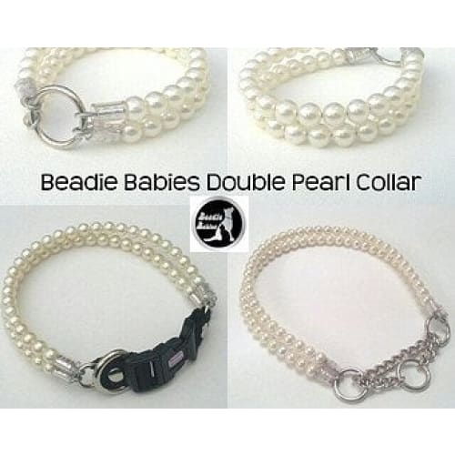 Double Strand Ivory Pearl Collar