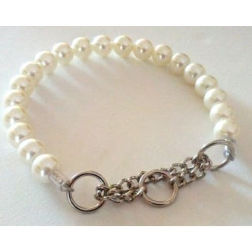 Jumbo Chunky Ivory Pearl Collar