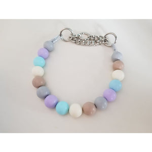 Pense Pastel Matte Acrylic Bead Collar