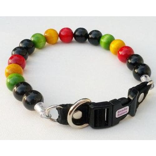 Rasta Bead Collar